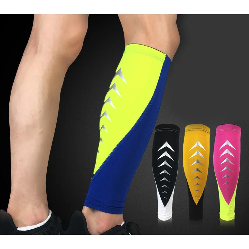 1 шт. гетры рукав Защита ног мышечная компрессия Спорт Велоспорт Футбол Бег