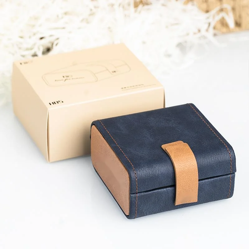 

Portable Headphone Carrying Case Leather Storage bag Pressure Boxs for FD5 FH1S Earphone