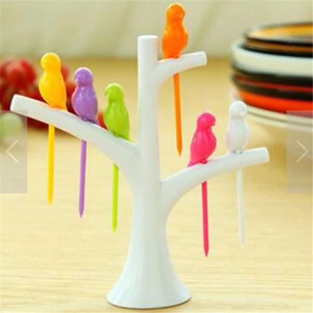 Дерево Птица фрукты выбирает посуда многократное использование закуска пирог