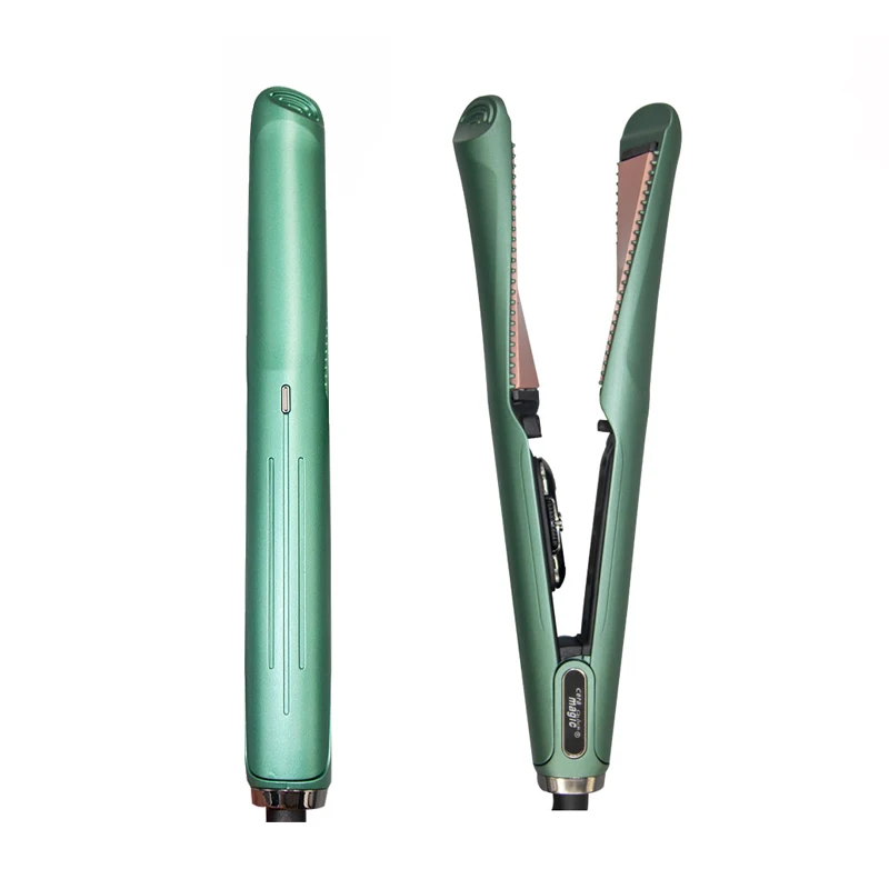 

Twist Hair Straightener Ceramic Professional Flat Iron Hair Straightening Iron Curler Digital Display Salon Hair Styling Tool