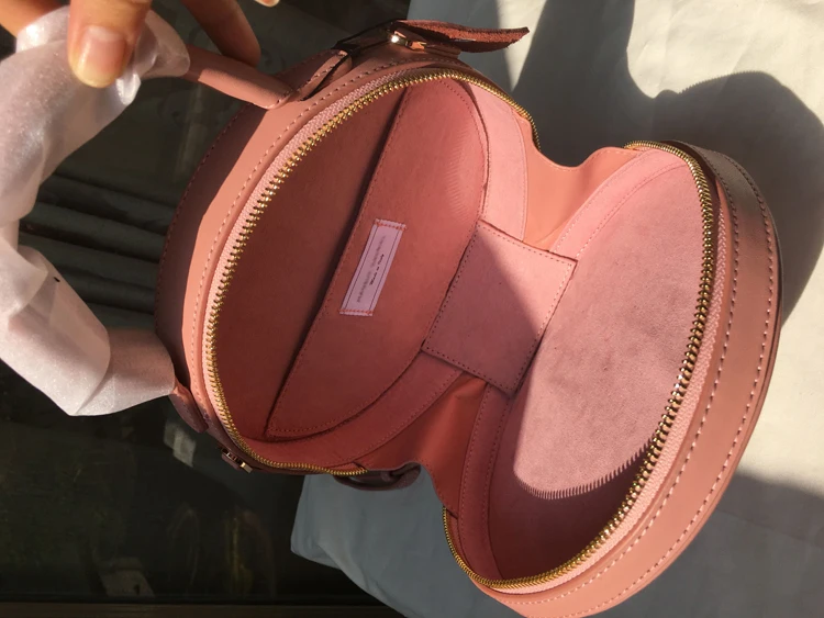 Женская круглая сумка MANSURSTUDIOS из натуральной кожи женская на плечо Mansur кожаная