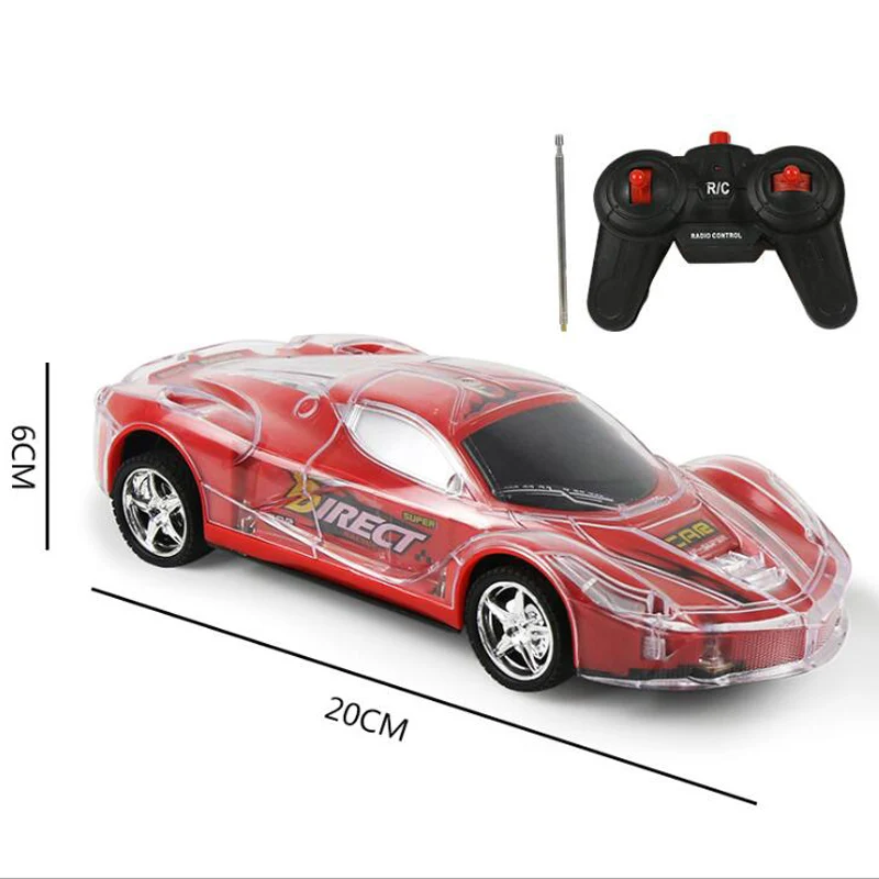 Скоростной гоночный автомобиль с дистанционным управлением в масштабе 1:24 3D