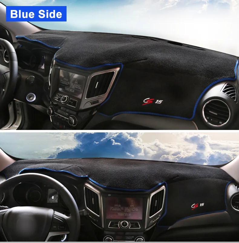 Для Changan CS15 приборной панели автомобиля крышка приборной панели коврик солнцезащитный тент КОВРИК КОВРЫ анти-УФ аксессуары