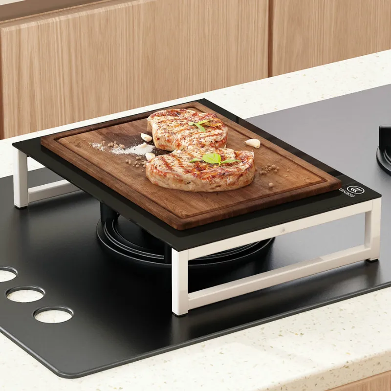 Кухонная полка индукционная плита опорная стойка микроволновая печь газовая