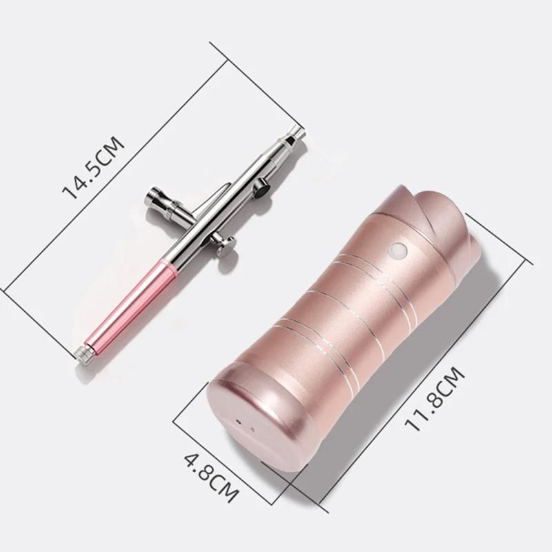 barato Multi-purpose Sem Fio Mini Airbrush Conjunto De Bomba De Pulverizador Gen Caneta Compressor De Ar Kit Portátil Conjunto De Escova De Ar Pintura A Arte Spray Xa40e