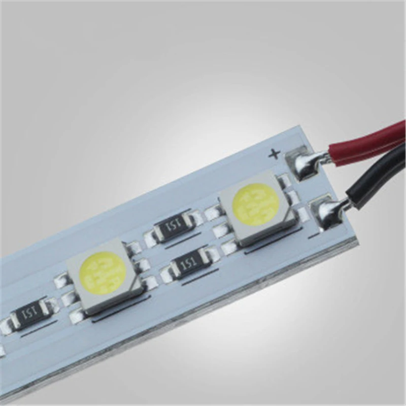DC12V Светодиодная панель из алюминия светильник жесткой полосы SMD5050 50 см