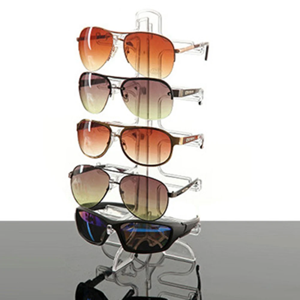 plastic sunglasses show rack holders eyeglasses display stand storage holder glasses shelf home organizer space saving shelf free global shipping