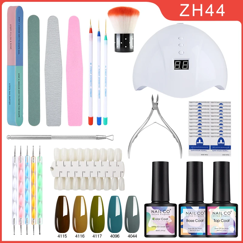 

Гель-лак для ногтей, 8 мл, 44 шт./набор