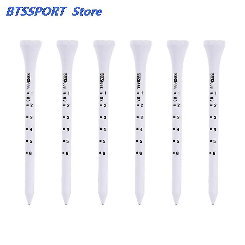 Новинка 50 шт. профессиональные цифровые футболки ScaleGolf с белыми деревянными