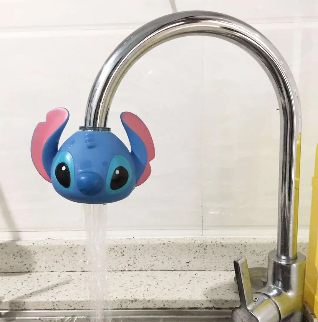 

Disney Stitch Cartoon Water Purifier Filter Maifan Stone Magnetized Household Kitchen Health Tap Water Filter