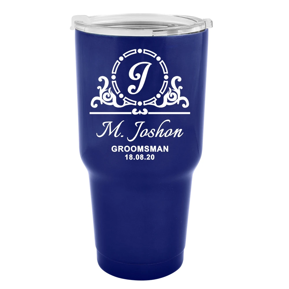 Крышка для вина с гравировкой на заказ 30 унций|Сувениры вечеринок| |