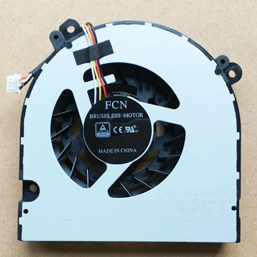 Новый оригинальный вентилятор ЦП для Clevo FKKU DC 5V 0.5A DFS601305FQ0TEP 6-31-N9502-101 Вентилятор