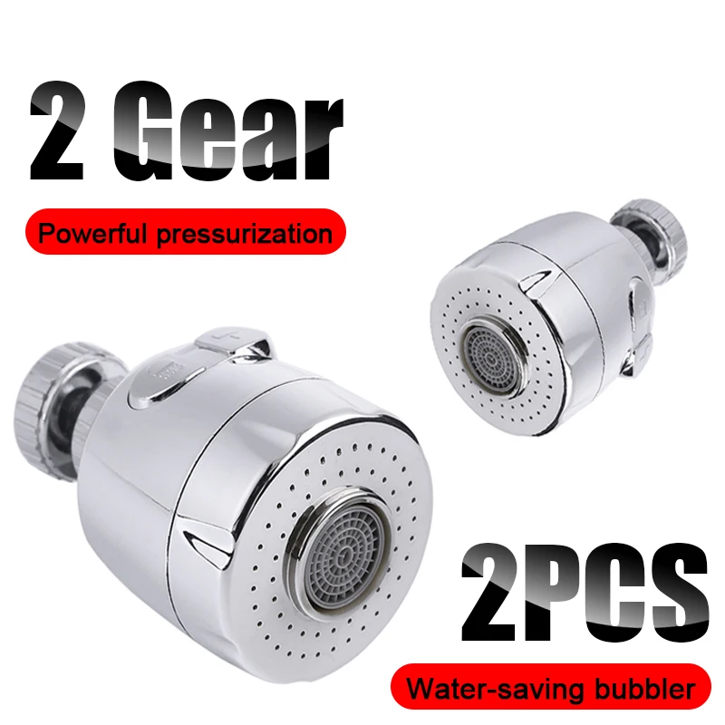 2 предмета вращающийся на 360 градусов смеситель для кухни аэратор барботер