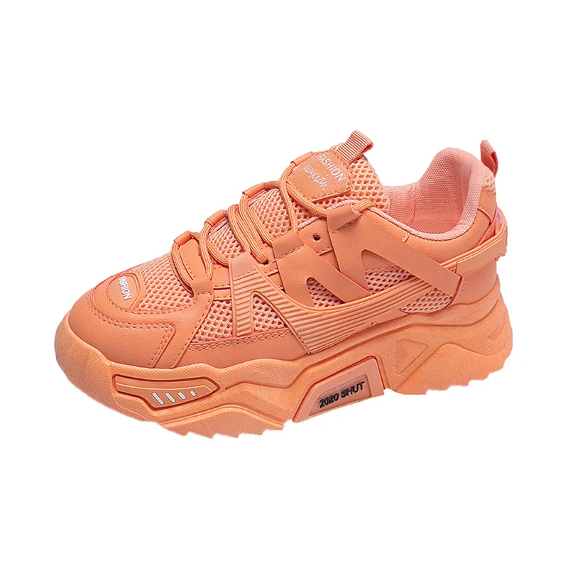 

Dad Shoes for Women 2021 Autumn New Mesh Shoes Breathable Mesh Breathable Sport Shoes Sneakers Shoes Woman Womens Shoes