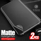 Гидрогелевая матовая пленка для Samsung Galaxy S21 Ultra S20 Plus Note 20 FE S 21, 2 шт.