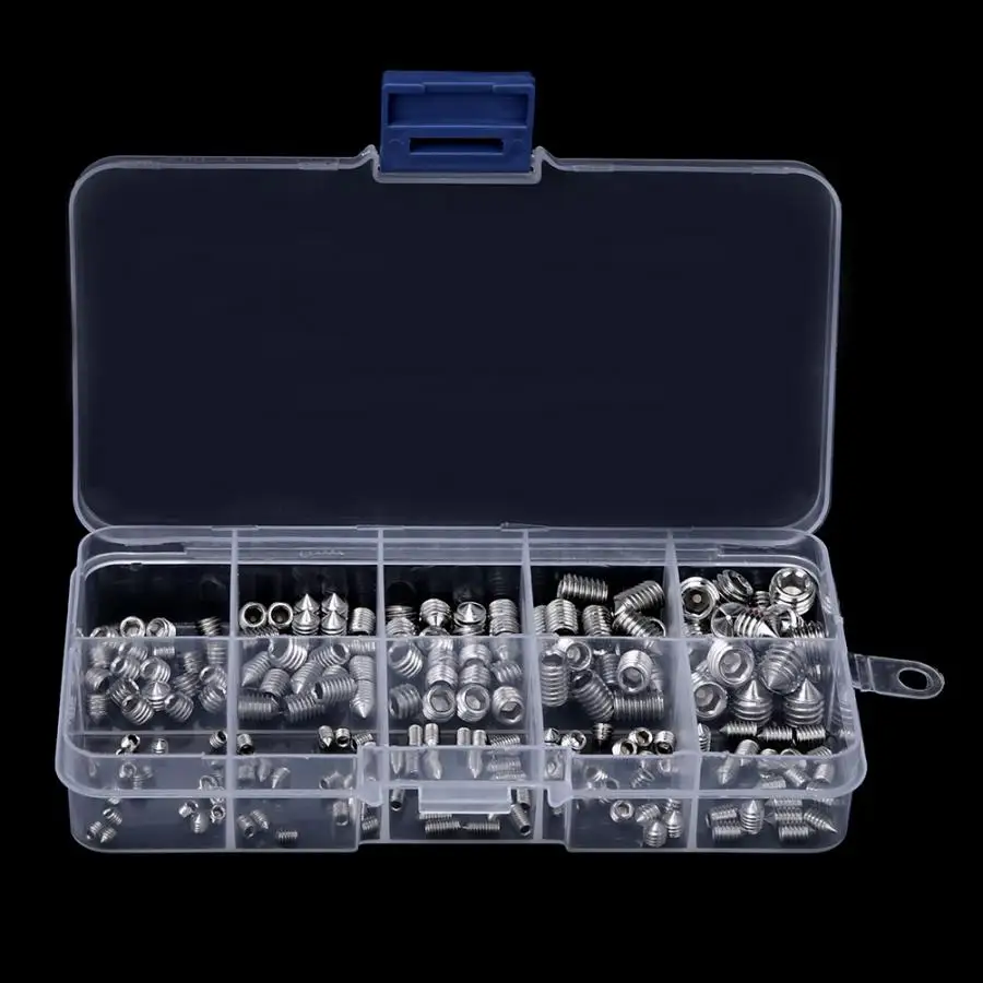 200 шт. шестигранная головка из нержавеющей стали для точных инструментов M3/M4/M5/M6/M8