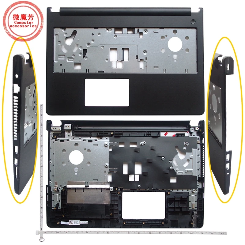 Новый топ чехол с ЖК экраном для DELL inspiron 15 3558 3559 3552 3552|Сумки и чехлы ноутбуков| |