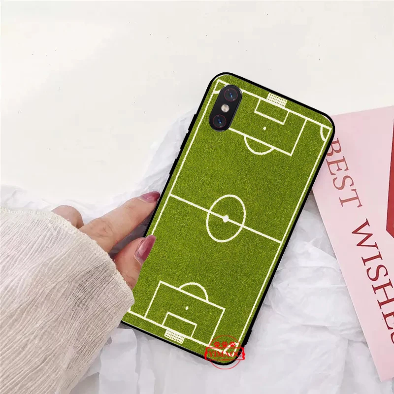 Футбольный мяч на воде силиконовый мягкий чехол для Xiaomi 6 8 Lite 9 SE F1 A1 A2 A3 9T Pro CC9 CC9E Mix