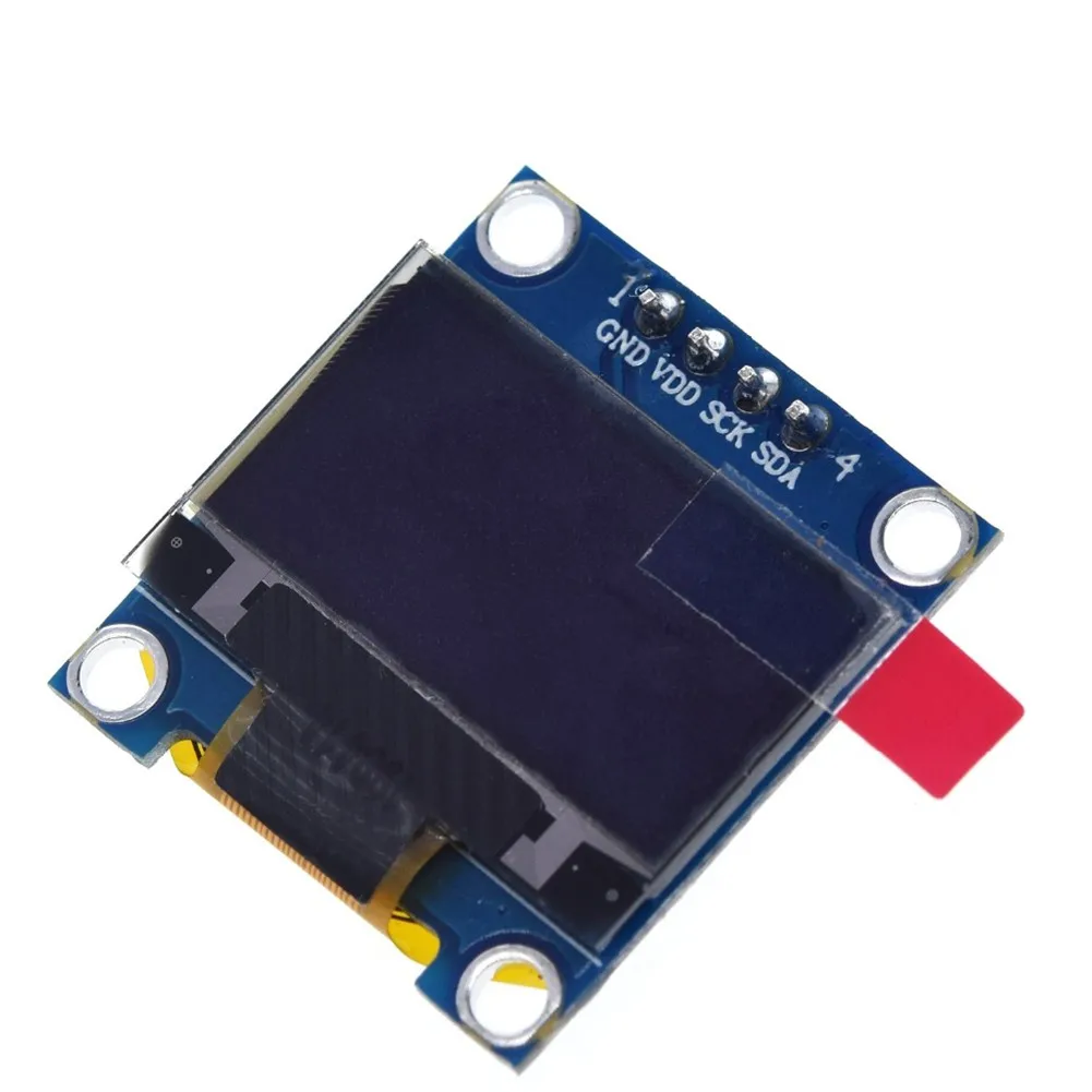 0.96inch IIC Serial OLED Display Module SSD1306  LCD Screen Board  For Arduino Serial Interface For Arduino UNO R3 C51 Fast Ship