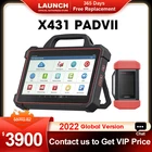 Сканер LAUNCH X431 PAD VII, OBD2, инструменты для интеллектуальной диагностики автомобилей, умный бокс для тяжелых грузовиков, автомобильные инструменты