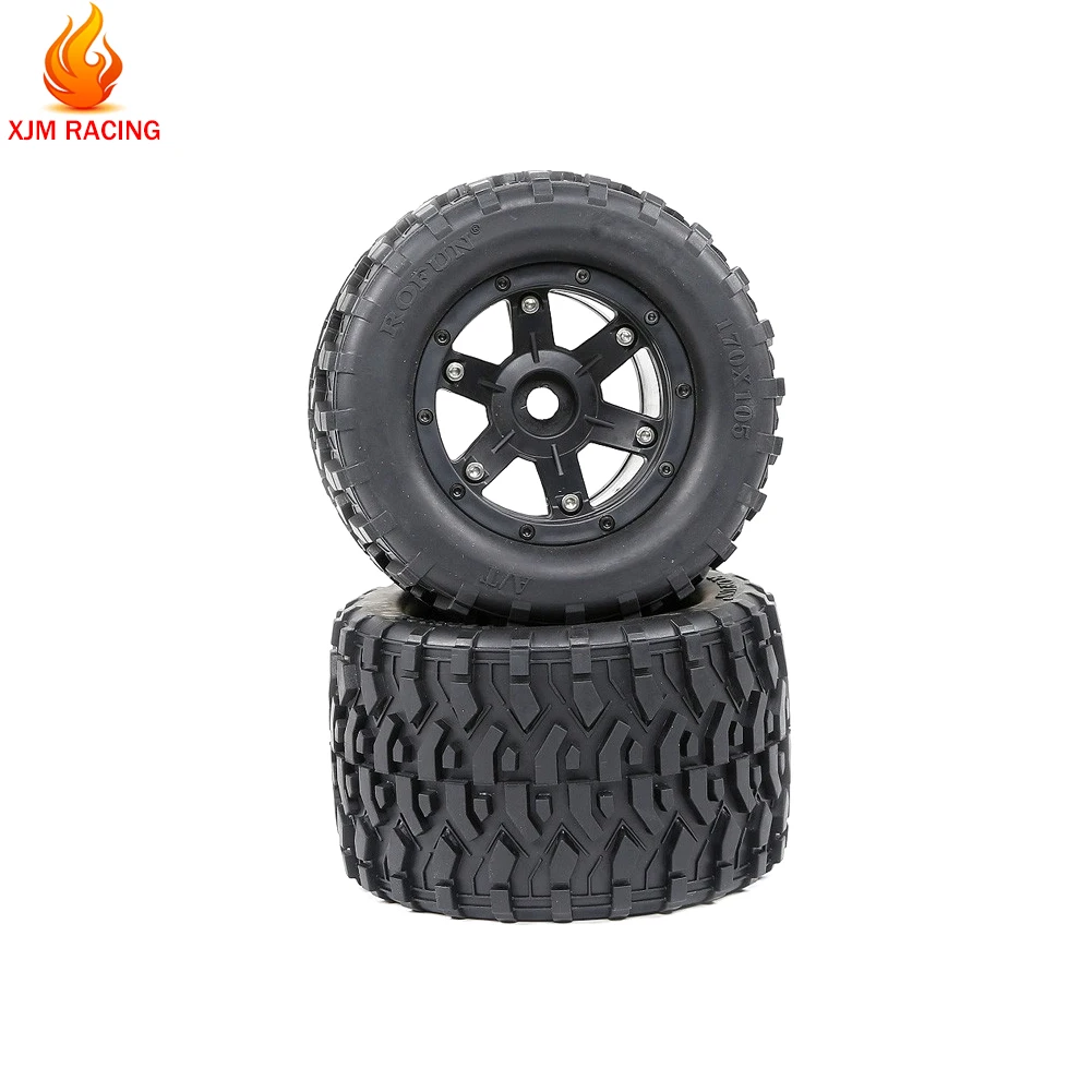 Набор колес Для вездехода (170 мм x 105 мм) для 1/8 HPI Racing Savage XL FLUX Rovan TORLAND Монстр