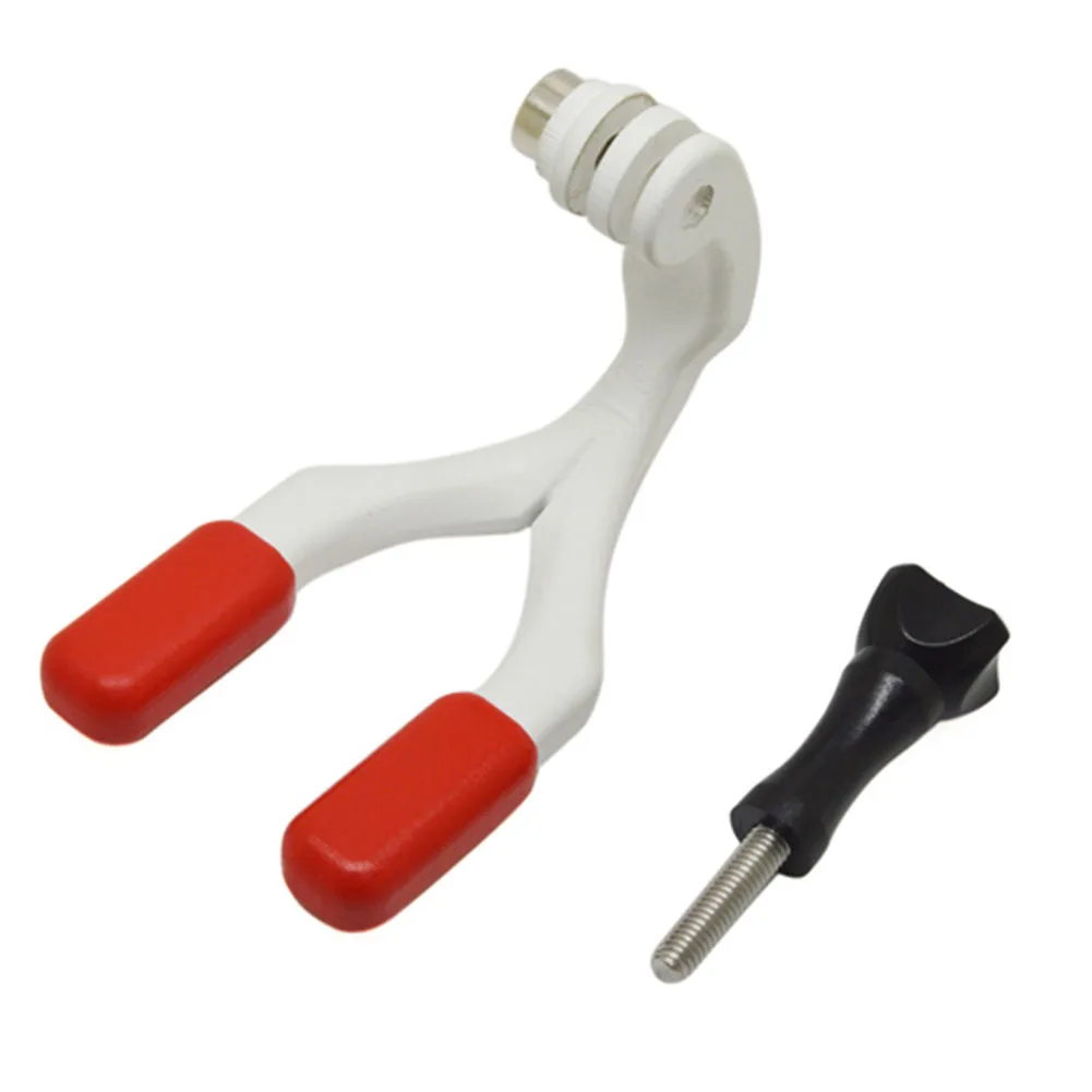 Surf Braces Connector Durable Camera Accessories Red Snowboard Bite PC Portable Easy Breath Mouth Mount Set For Gopro Hero | Электроника