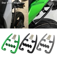 rear seat rail kit for kawasaki z650 2017 2018 2019 ninja 650 motorcycle rear seat passenger armrest handle rail grab bar