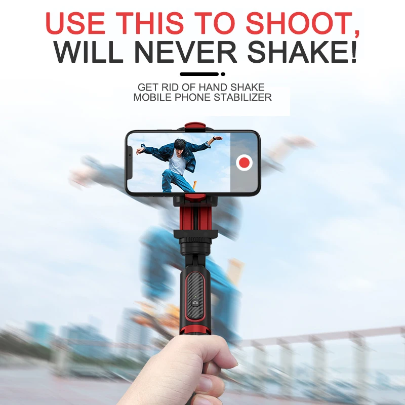 

2022 Phone Stabilizer Selfie Stick Video Shooting Vlog Anti-shake Stable Tripod Live Broadcast Device Camera Motion Handheld PTZ