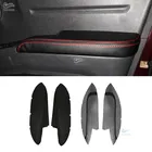 Для Honda Ridgeline 2009 2010 2011 2012 2013 2014 из микрофибры кожаный интерьер автомобиля 2 шт. крышка подлокотника передней двери отделка