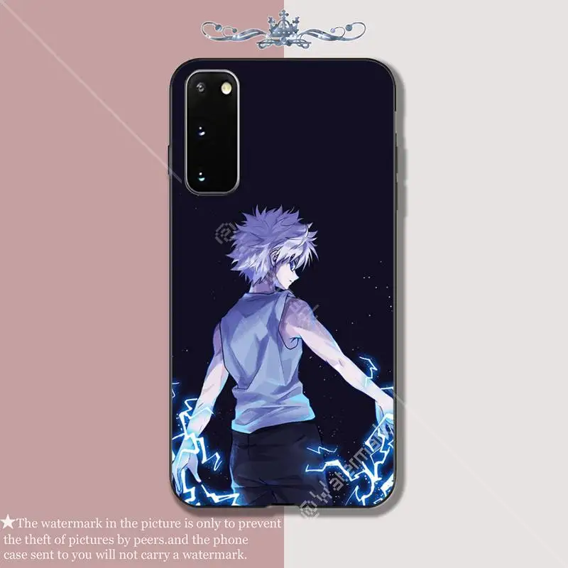 

HUNTER X HUNTER Killua Silicone phone cover case for Samsung galaxy s6 s7 edge s8 s9 s10 s10 lite s20 ULTRA plus funda