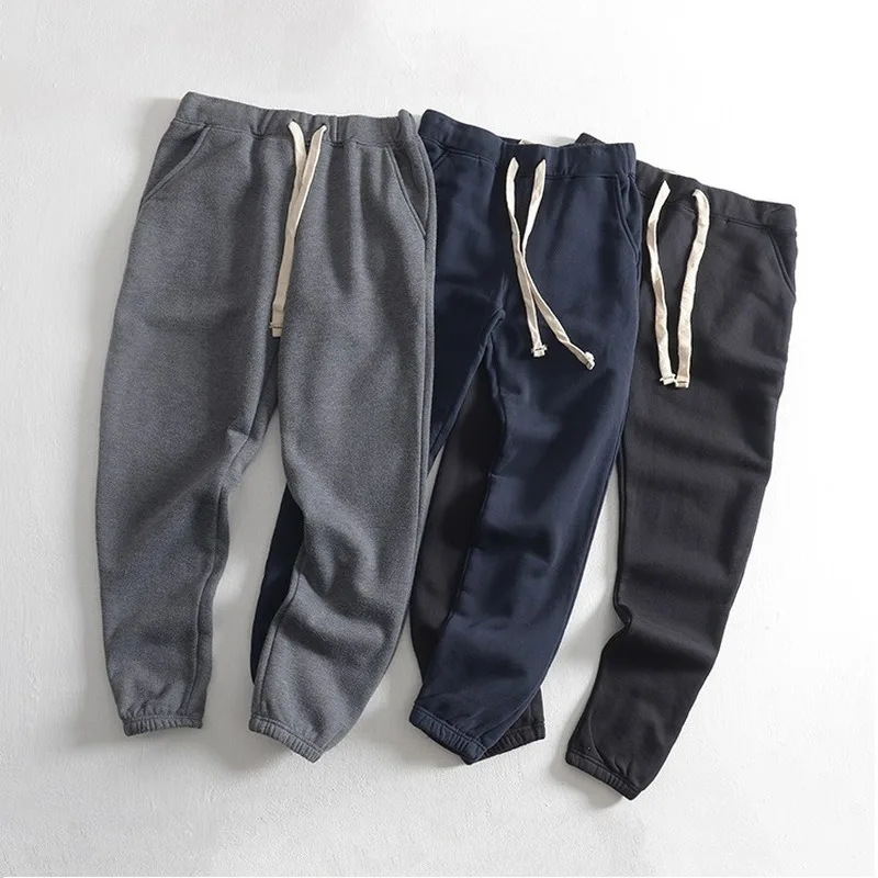 

Obrix Male Sporty Comfy Pants Mid Waist Drawstring Outdoor Everyday Wear Cotton Casual Style Pants for Men Cargo Pants Men