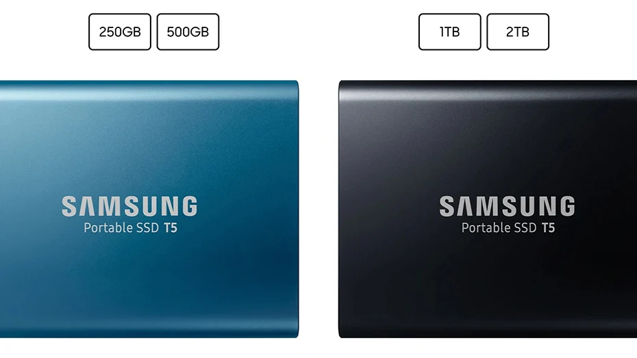 Samsung T5 портативный SSD 250 ГБ 500 1 ТБ 2 ТБ USB3.1 Внешние накопители USB 3,1 Gen2 и обратная совместимость с USB для ПК