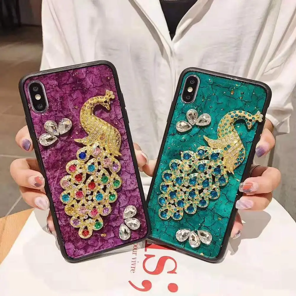Изготовленный на заказ для samsung galaxy A90 A80 A70 A60 A50 A40 A30 A20 A10 A20E босоножки со стразами