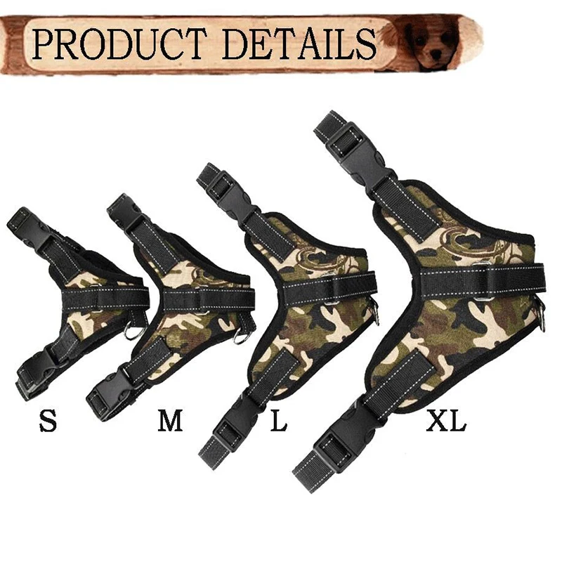 Нейлоновая сверхмощная шлейка для собаки домашнего животного воротник