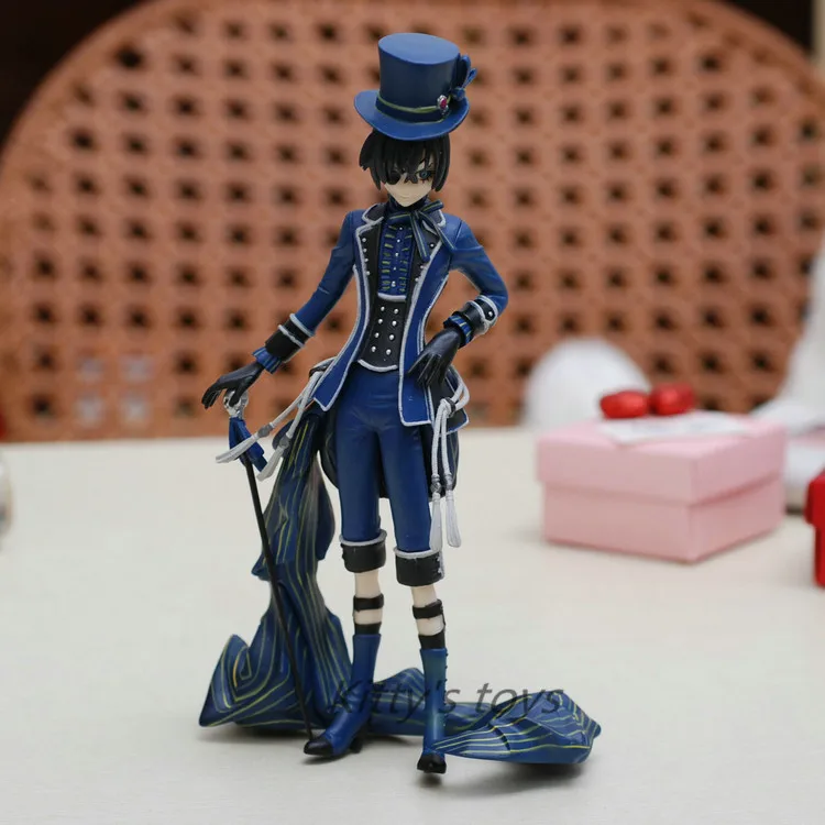 

Black Butler Kuroshitsuji Ciel Phantomhive PVC Action Figure Collection Model For Christmas Gifts Free Shipping KA0410