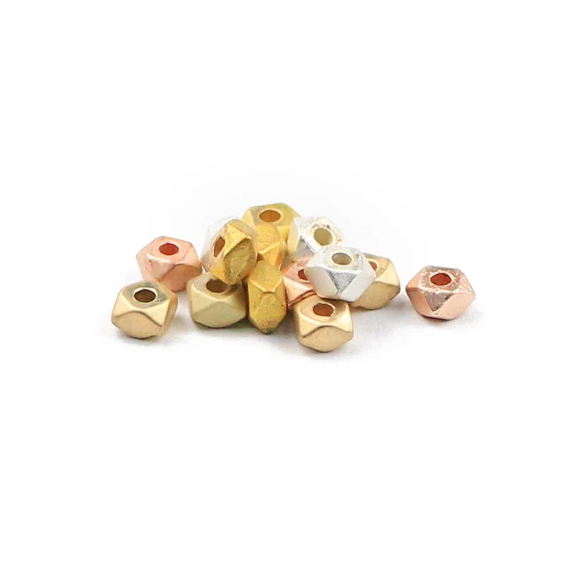 Полированные матовые бусины BTFBES 3*2 мм граненые Квадратные из гематита