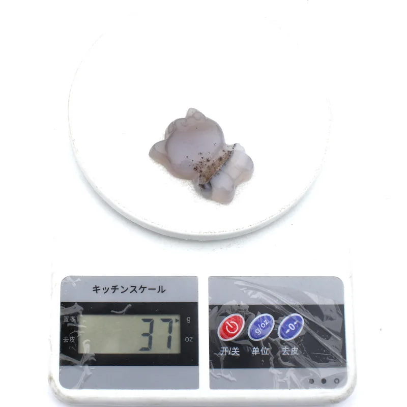 

1 Pcs Natural Agate Geode Crystal Lovely And Cute Cat