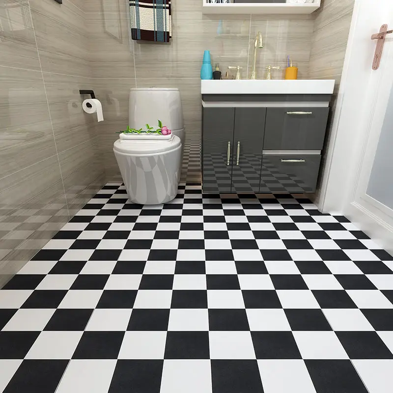 

Floor Waterproof Sticker Can Be Used For Ceramic Tile Bedroom Kitchen Bathroom Wall Pasting PVC Film Decorative Coiled Material
