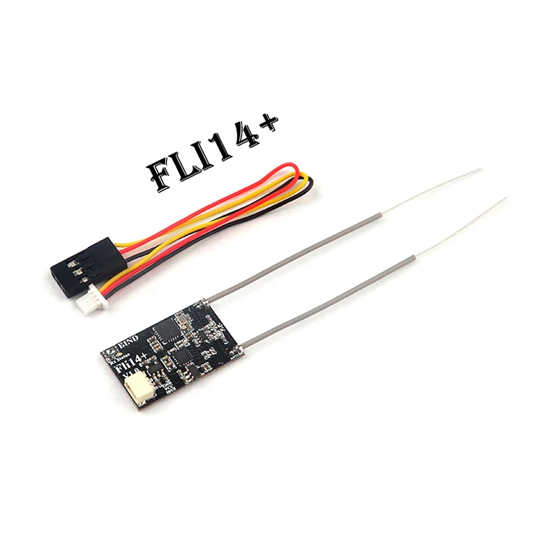 Микроприемник Flysky 2 4G Fli14 / + 14CH выход OSD RSSI с усилителем мощности PA для