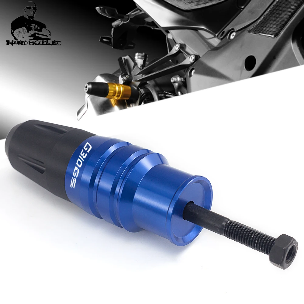 G310 GS/R CNC алюминиевый слайдер для выхлопных газов мотоцикла защита от ударов BMW G310GS
