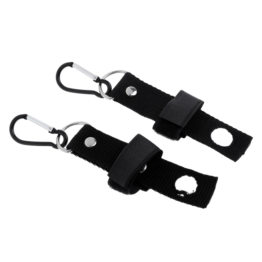 

2Pcs Nylon Floatant Bottle Holder/Caddy Fly Fishing Tool with Carabiner Fishing Bottle Holder for Fishing