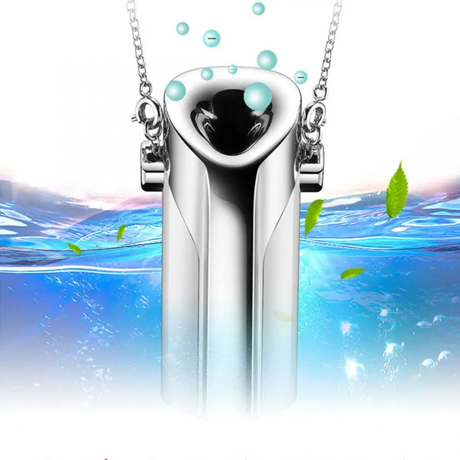 

Negative Ion Air Purifier DC5V Portable Neck Mini Purifier Negative Ion Purifier PM2.5 Formaldehyde Removal USB Powered Car Home