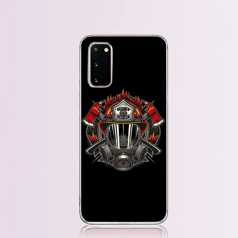 HPCHCJHM пожарные и знаки мягкий черный чехол для телефона Samsung S9 plus S5 S6 S7 edge S8 S10 |