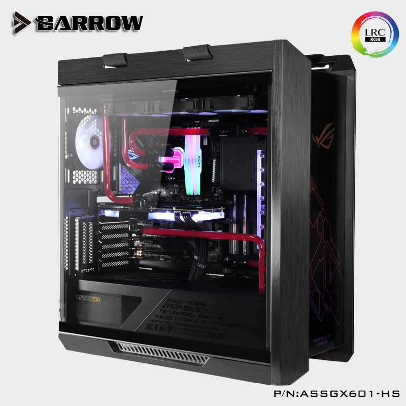 Наборы водяного охлаждения Barrow для ROG Strix Helios GX601 чехол/радиатор + блок процессора