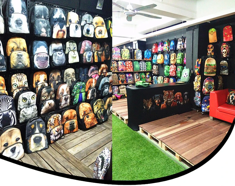 Классные милые школьные ранцы с 3D принтом ротвейлера для учеников детский