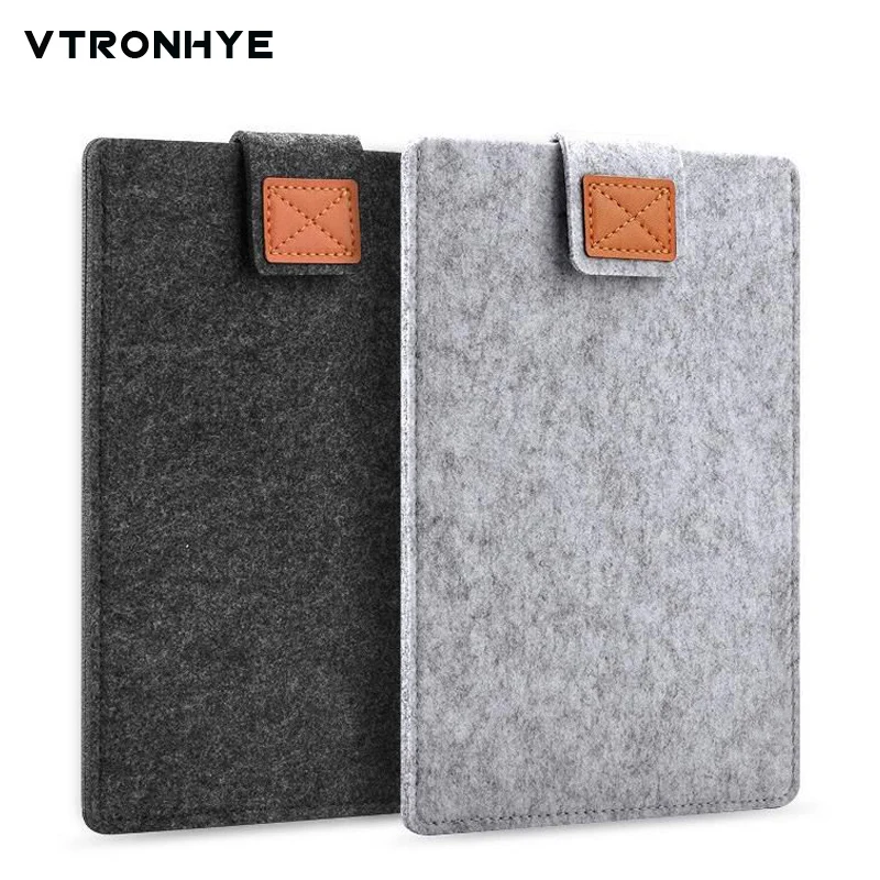 Чехол для планшета, сумки для Amazon Kindle Paperwhite 1 2 3 4 Capa Para, супер тонкий шерстяной войлочный чехол, сумка для нового Kindle, 6 дюймов Чехол