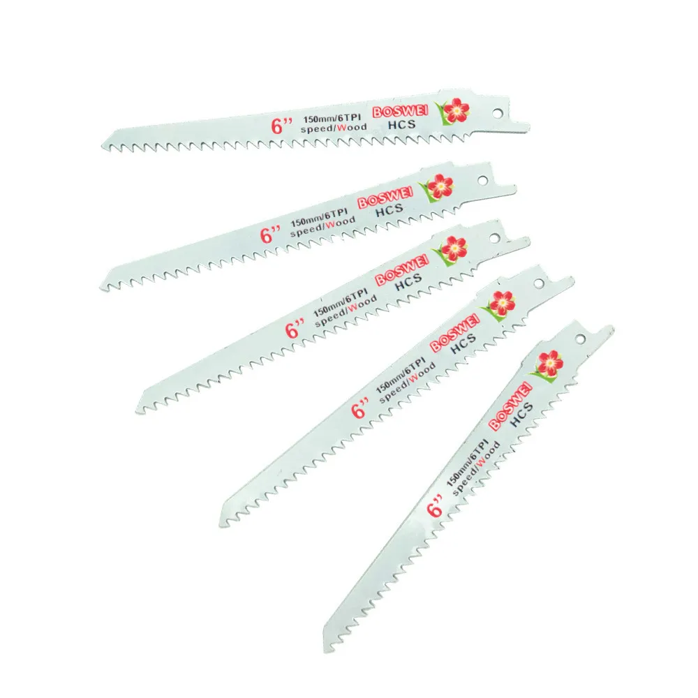 5 шт. сабельная пила 6 ''/150 мм джиг пилы для резки древесины