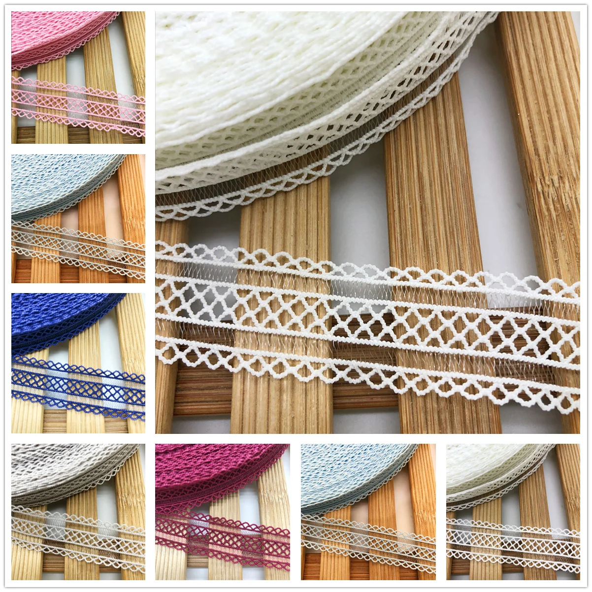 Новинка сделай сам 5 ярдов 3/4 дюйма 20 мм эластичное просвечивающее кружево