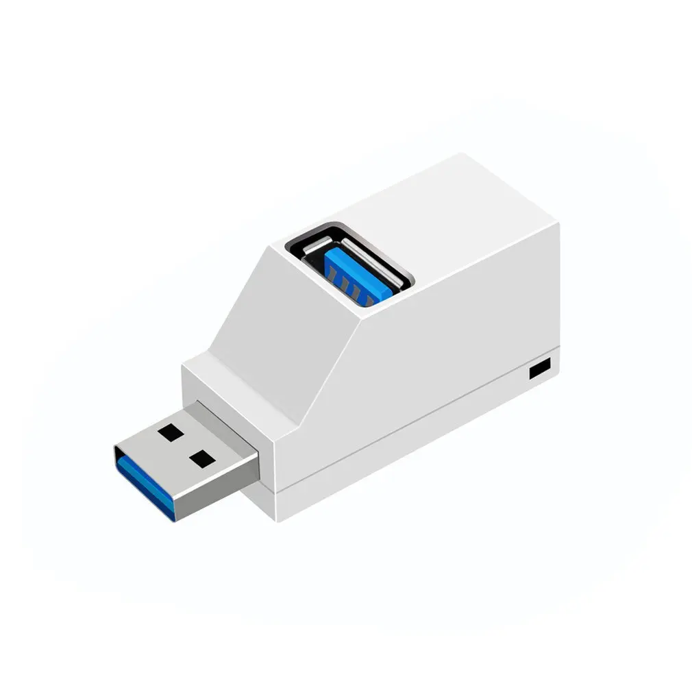 Мини-разветвитель с 3 портами USB 0 2 высокоскоростной разветвитель для передачи