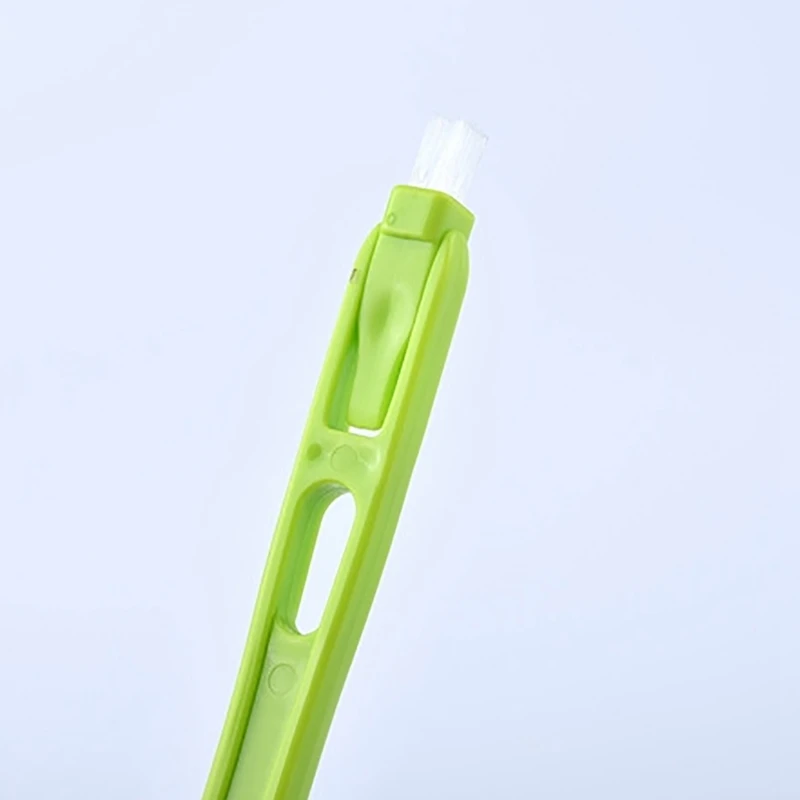 1PC Kitchen Cleaning Tool Nylon Brush For Small Appliance Double-End Receiver Brush Coffee Machine Brush Kitchen Accessories